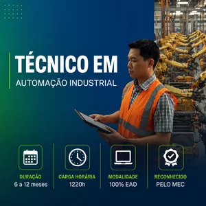 Imagem do curso Curso Técnico Automação Industrial