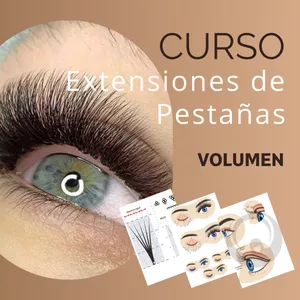 Imagen de portada para Ebook Curso Extensiones de Pestañas VOLUMEN