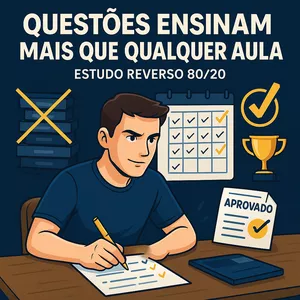 Imagem de capa para o Curso online Estudo Reverso 80/20