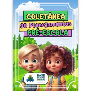 Imagem de capa para o Ebook COLETÂNEA 90 PLANEJAMENTOS PRÉ-ESCOLA