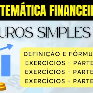 Imagem de capa para o Curso online MATEMÁTICA FINANCEIRA - JUROS SIMPLES