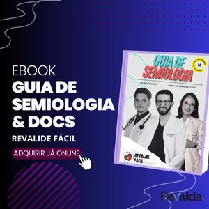Imagem de capa para o Ebook Guia Semiologia Médica e Manobras/sinais + Guia de Documentos (Brinde) / Revalida INEP