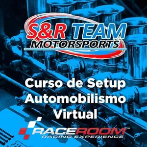 Imagem de capa para o Curso online Curso de Automobilismo Virtual - Curso de Setup para Raceroom