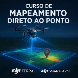 Imagem do curso Mapeamento com DRONES - Direto ao Ponto