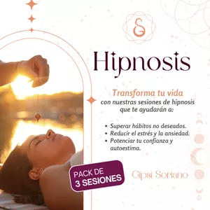 Imagen de portada para Curso online Hipnoterapia (Pack de 3 sesiones)