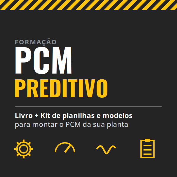 Imagem do curso Kit PCM Preditivo — livro + planilhas e modelos de manutenção