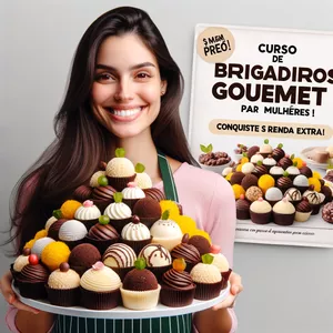 Imagem de capa para o Curso online Brigadeiros Gourmet