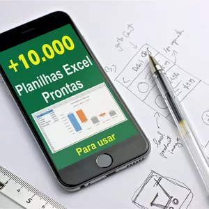 Imagem de capa para o Curso online Planilhas em Excel Prontas +10.000