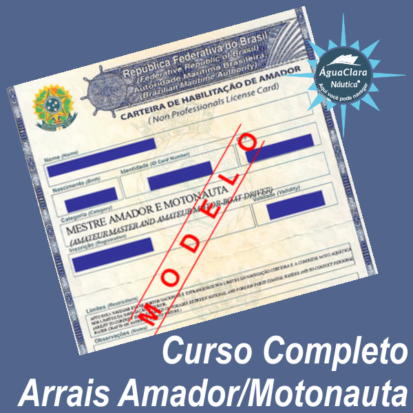 Curso Arrais Amador e Motonauta - Curso Preparatório Completo Online