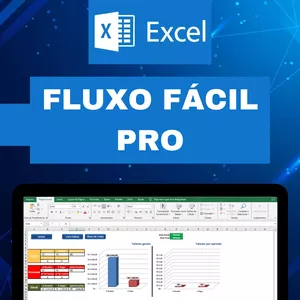 Imagem do curso FluxoFácil Pro - Planilha de Controle de Fluxo de Caixa para MEI