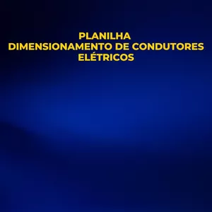 Imagem de capa para o Curso online PLANILHA DIMENSIONAMENTO CONDUTORES ELÉTRICOS