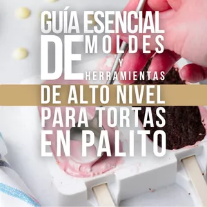 Imagen de portada para Curso online GUÍA ESENCIAL DE MOLDES Y HERRAMIENTAS DE ALTO NIVEL PARA TORTAS EN PALITO