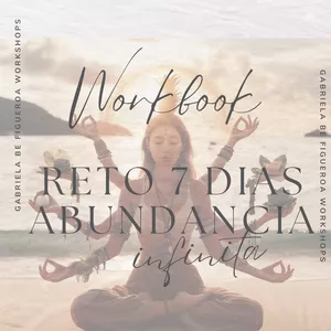 Imagen de portada para Ebook Workbook Reto 7 días Abundancia Cuántica Infinita