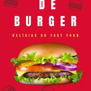 Imagem de capa para o Ebook Pack de Designer de Hambúrguer Disponível no Canva