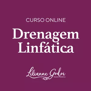 Imagem de capa para o Curso online Drenagem Linfática - by Lilianne Godoi