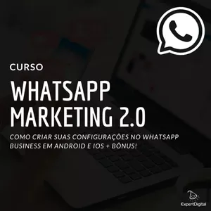 Imagem de capa para o Curso online Curso de WHATSAPP MARKETING 2.0