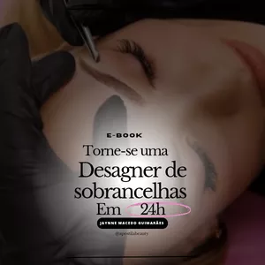 Imagem do curso E-book Torne-se uma Designer de sobrancelhas em 24h