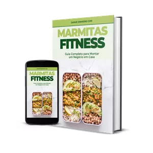 Imagem de capa para o Ebook Marmitas Fitness - Guia Completo Para Montar Um Negócio Em Casa