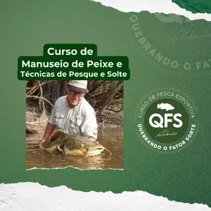 Imagem de capa para o Curso online Curso Manuseio de Peixe e Técnicas de Pesque e Solte