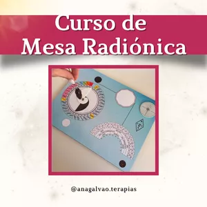 Imagem de capa para o Curso online Curso de Mesa Radionica
