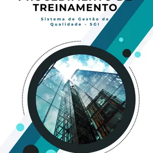 Imagem de capa para o Ebook Template Procedimento de Treinamento ISO 9001:2015