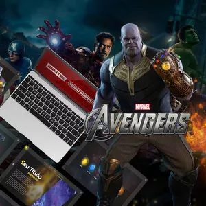 Imagem de capa para o Curso online Avengers - Template de PowerPoint
