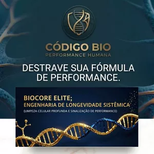 Imagem do curso BioCore Elite – Engenharia de Longevidade Sistêmica O Manual Avançado de Biorregulação, Limpeza Celular e Performance Epigenética.