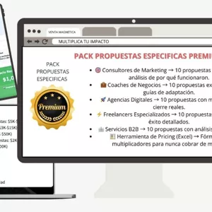 Imagen de portada para Ebook Pack Propuestas Premium Específicas