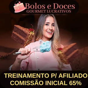 Imagem de Bolos e Doces Gourmet Lucrativos criado por Zelvra na hotmart