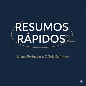 Imagem de capa para o Ebook Resumos rápidos: Português com +17k de questões. 