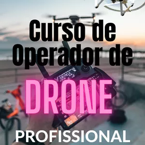 Imagem de capa para o Ebook CURSO DE OPERADOR DE DRONES PROFISSIONAL