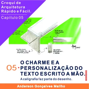 Curso Curso de Croqui de Arquitetura - Capítulo 05 – O charme da escrita à mão