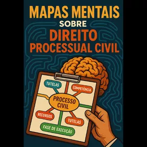 Imagem de capa para o Ebook Academia do Raciocínio - Combo de Mapas Mentais para Direito PROCESSUAL CIVIL