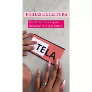 Imagem de capa para o Ebook Fichas de leitura