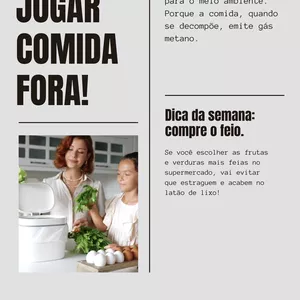 Imagem de capa para o Ebook Reduzindo o Desperdício Alimentar em Casa