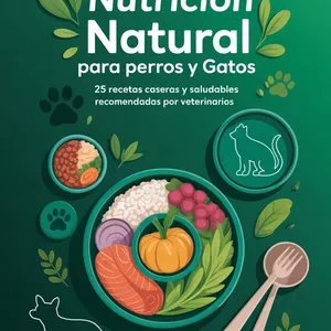 Imagen de portada para Ebook Nutrición Natural para Perros y Gatos – 25 Recetas Caseras y Saludables Recomendadas por Veterinarios 🐾🥦