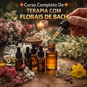 Curso Curso Completo De Terapia Com Florais De Bach