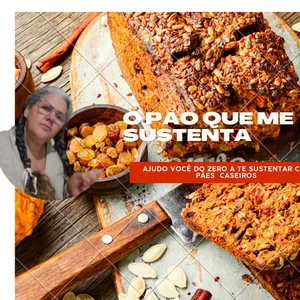 Imagem de capa para o Curso online O PÃO QUE ME SUSTENTA!