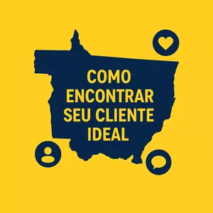 Imagem de capa para o Ebook Guia de como encontrar seu cliente ideal ( público alvo ) 