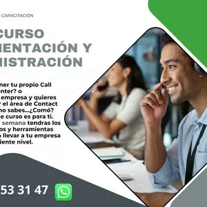 Imagen de portada para Curso online Curso sincrónico:  Implementación y administración de Call Center. 