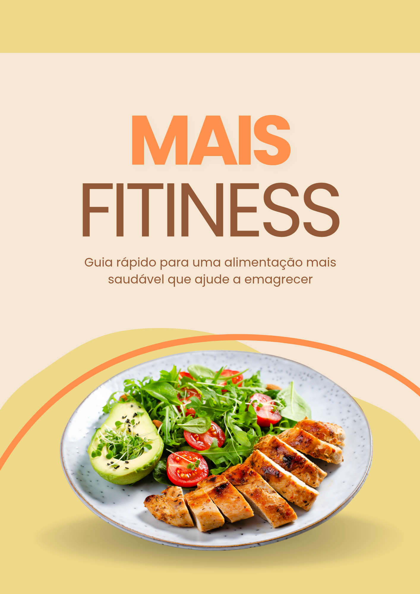 Capa do guia Mais Fitness sobre alimentação saudável