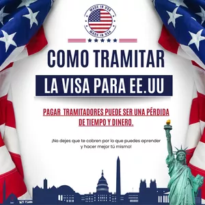 Imagen de portada para Curso online Como Tramitar la visa para EE.UU