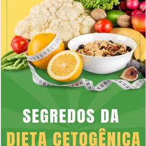 Imagem de capa para o Ebook Segredos da dieta cetogênica