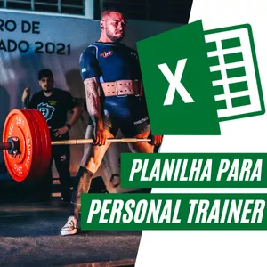 Planilha de prescrição de treino para Personal Trainer.