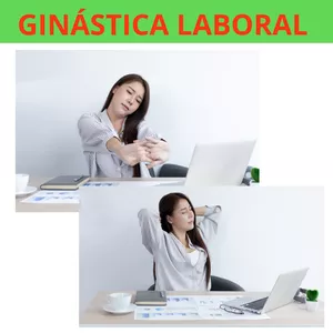 Imagem de capa para o Ebook Ginástica Laboral
