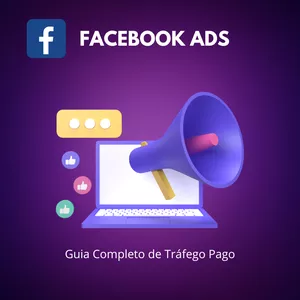 Imagem de capa para o Curso online Facebook Ads - Guia Completo de Trafego Pago