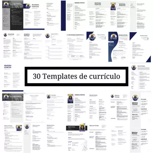 Imagem de capa para o Curso online CURRÍCULO PROFISSIONAL - 30 modelos