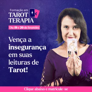 Imagem de capa para o Curso online Formação em Tarot Terapêutico