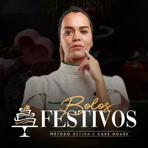 Imagem principal do produto Bolos Festivos - Método Betina's Cake + Bônus 