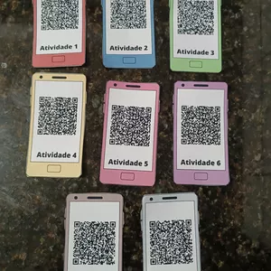 Imagem de capa para o Ebook Qrcode operações de frações 